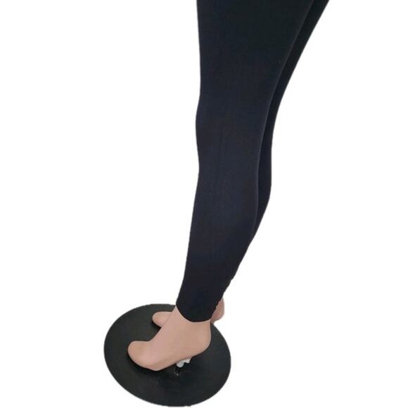 SPANX High Rise Seamless Leggings Women's Size XL Black Pull on Shaping Slimming - Picture 6 of 14